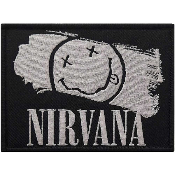 NIRVANA PATCH: SMILEY PAINT NIRVPAT11