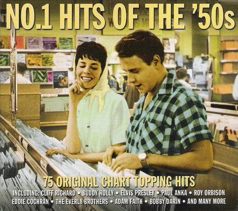 No.1 Hits of the '50s Various 3 x CD SET (NOT NOW)