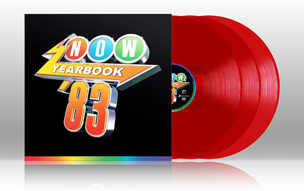 NOW Yearbook 1983 3 x RED COLOURED VINYL LP SET