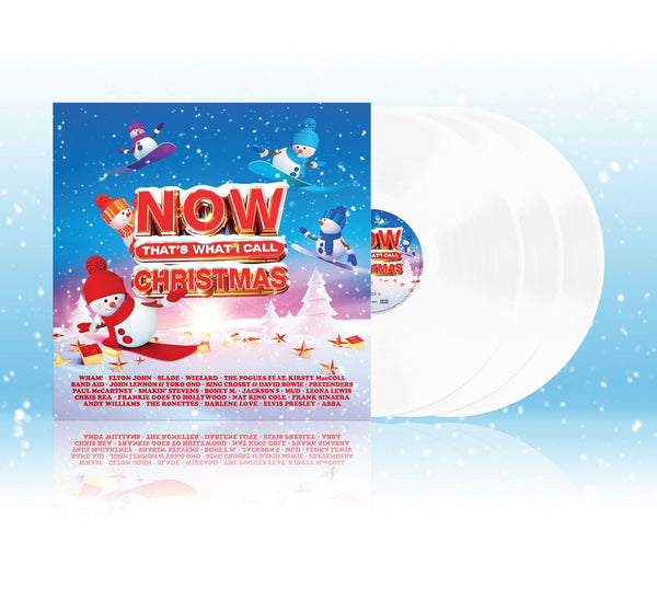 Now That's What I Call Christmas - 3 x WHITE COLOURED VINYL LP SET