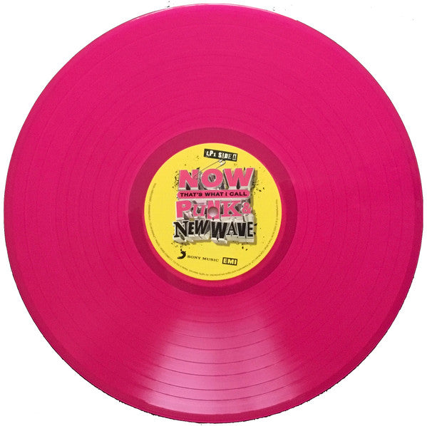 Now That’s What I Call Punk & New Wave 2 x PINK COLOURED VINYL 180 GRAM LP SET