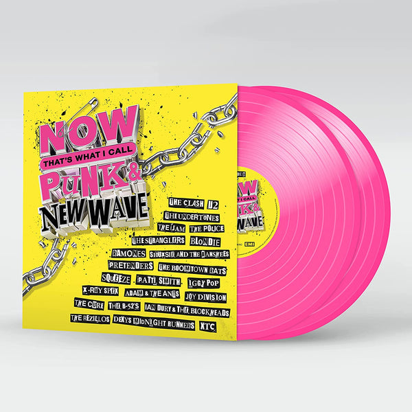 Now That’s What I Call Punk & New Wave 2 x PINK COLOURED VINYL 180 GRAM LP SET