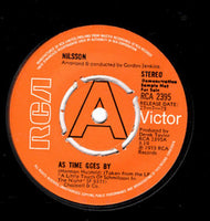 Nilsson - As Time Goes By - DEMO ONLY 7" SINGLE (used)