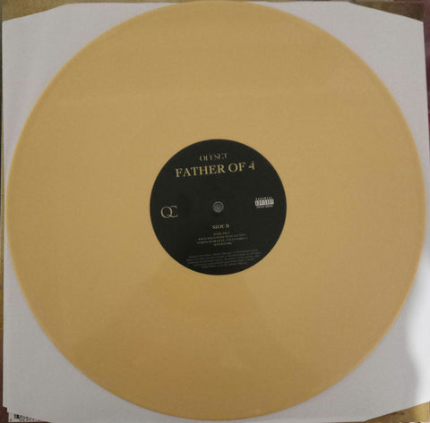 Offset ‎– Father Of 4 - MUSTARD YELLOW COLOURED VINYL LP
