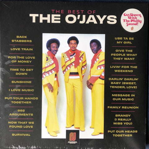 The O'Jays – The Best Of The O'Jays - 2 x VINYL LP SET
