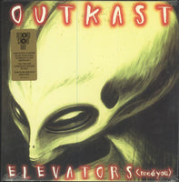 OutKast ‎– Elevators (Me & You) GLOW IN THE DARK ALIEN GREEN COLOURED VINYL