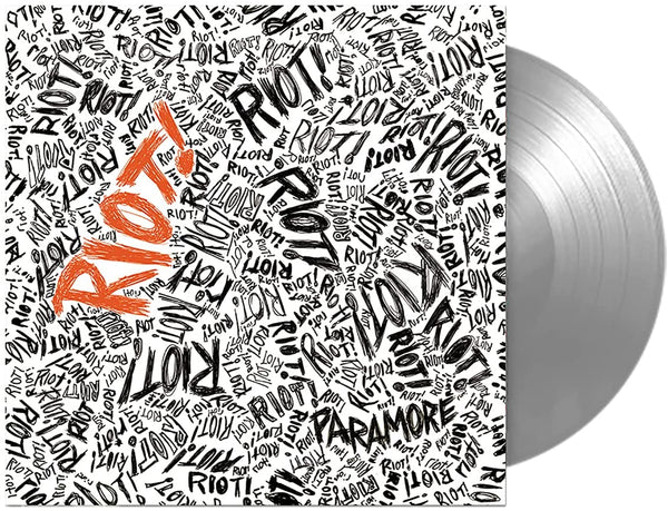 Paramore ‎– Riot! SILVER COLOURED VINYL LP