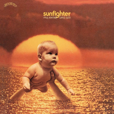 Paul Kantner, Grace Slick – Sunfighter - ORANGE COLOURED VINYL LP