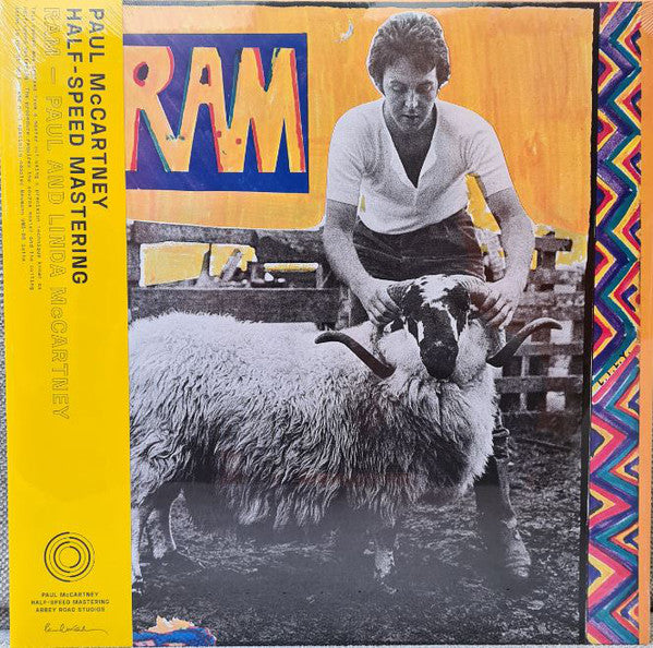 Paul And Linda McCartney ‎– Ram 180 GRAM VINYL LP - ABBEY ROAD MASTER