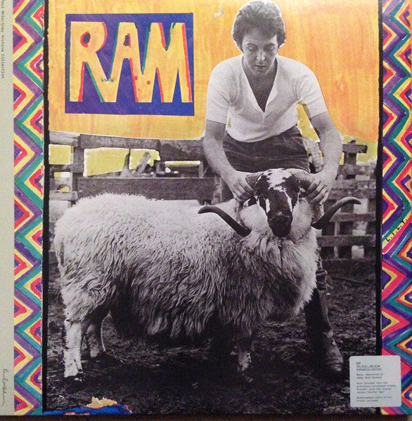 Paul And Linda McCartney ‎– Ram - 2 x 180 GRAM VINYL LP SET - DELUXE AUDIOPHILE EDITION