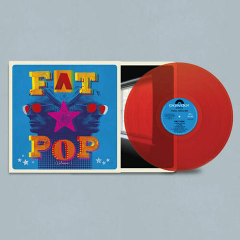 Paul Weller - Fat Pop - RED COLOURED VINYL LP - LIMITED EXCLUSIVE RELEASE