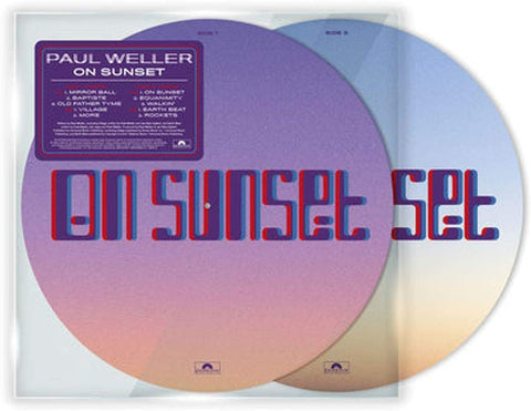 Paul Weller - On Sunset - 2 x PICTURE DISC VINYL LP SET