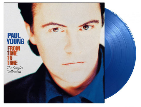 Paul Young ‎- From Time To Time (The Singles Collection) - 2 x BLUE COLOURED VINYL 180 GRAM LP SET