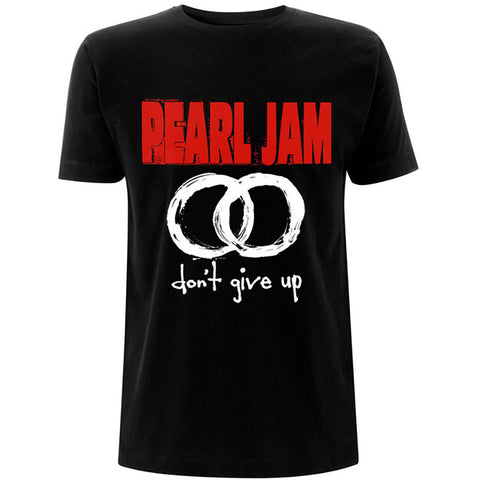 PEARL JAM T-SHIRT: DON'T GIVE UP LARGE PJTS01MB03
