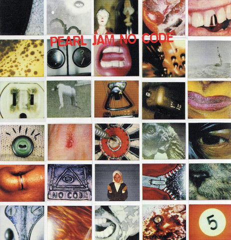Pearl Jam No Code LP in GATEFOLD COVER with POLAROID LYRIC CARDS (SONY)