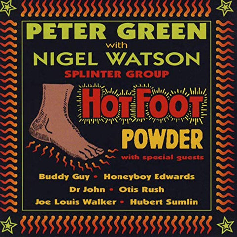 Peter Green With Nigel Watson, Splinter Group ‎– Hot Foot Powder VINYL LP