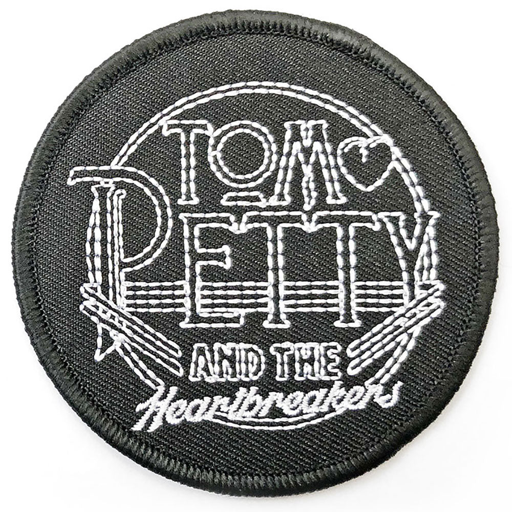 TOM PETTY & THE HEARTBREAKERS PATCH: CIRCLE LOGO