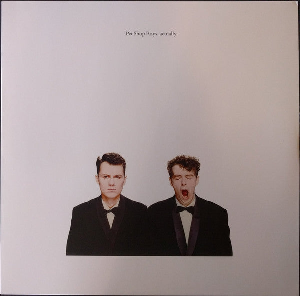 Pet Shop Boys Actually LP (WARNER)