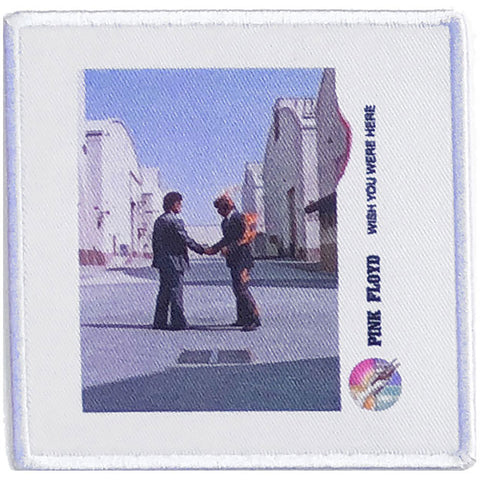PINK FLOYD PATCH: WISH YOU WERE HERE VINYL (ALBUM COVER) PFALBPAT07