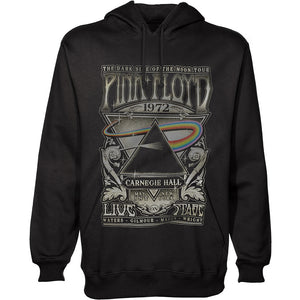 PINK FLOYD PULLOVER HOODIE: CARNEGIE HALL POSTER SMALL PFHD78MB01