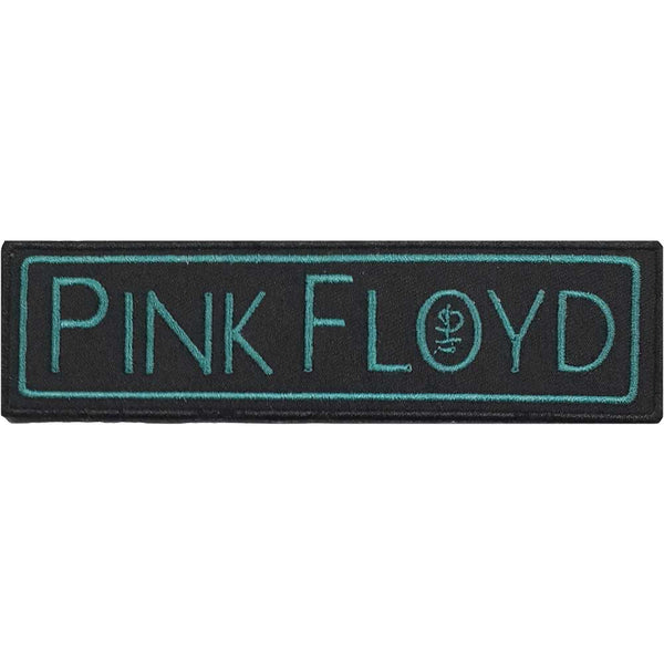 PINK FLOYD PATCH: DIVISION BELL TEXT LOGO PFPAT08