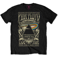 PINK FLOYD T-SHIRT: CARNEGIE HALL POSTER LARGE PFTEEP78MB03