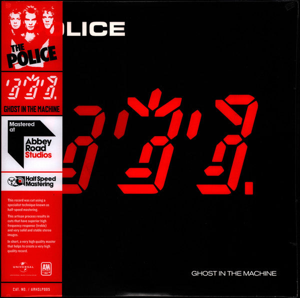 The Police Ghost in the Machine VINYL LP - ABBEY ROAD MASTER