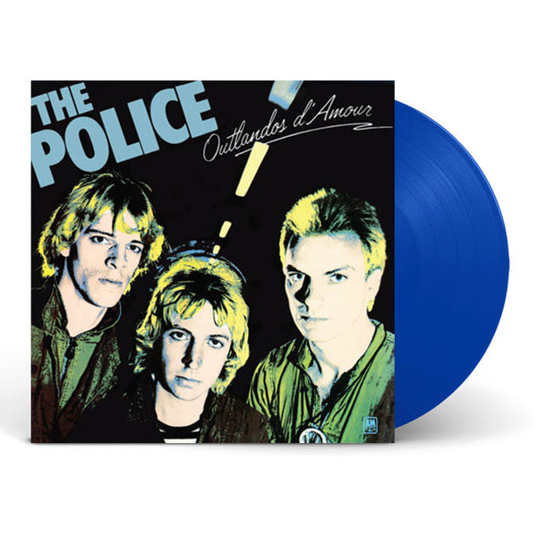 The Police ‎– Outlandos D'Amour -  BLUE COLOURED VINYL LP