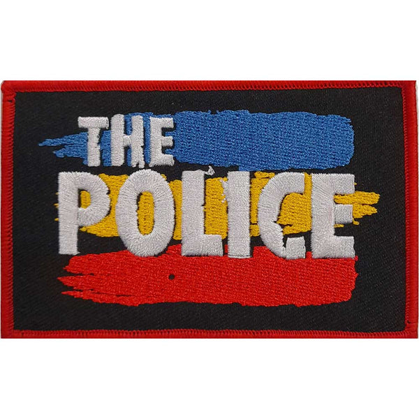 THE POLICE PATCH: 3 STRIPES LOGO POLPAT01