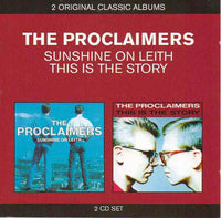 the proclaimers sunshine on leith / this is the story 2 x CD SET (WARNER)