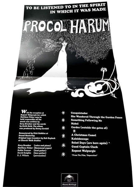 Procol Harum ‎– Procol Harum - 180 GRAM VINYL LP + POSTER