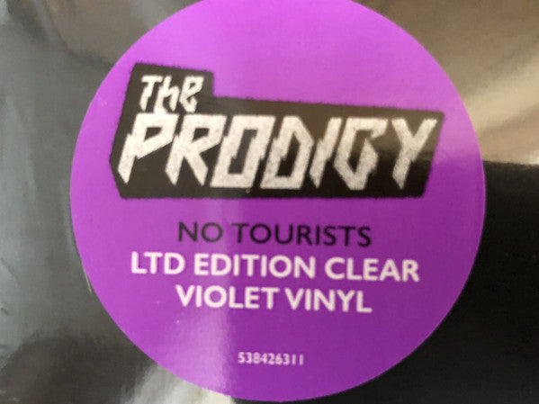 The Prodigy ‎– No Tourists 2 x CLEAR VIOLET COLOURED VINYL LP SET