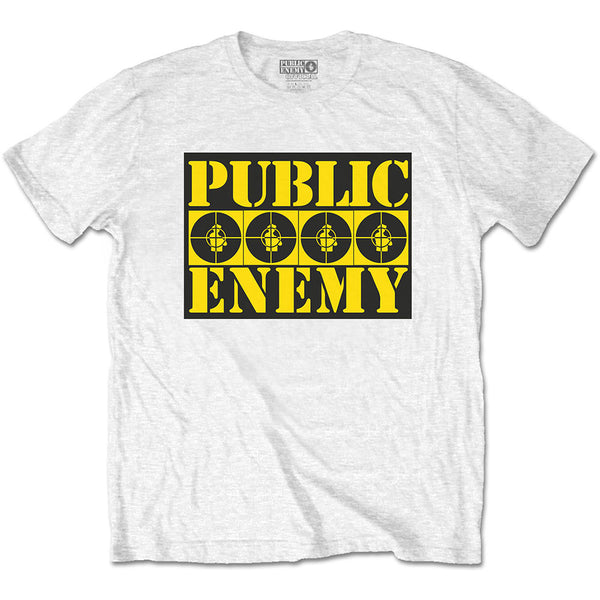 PUBLIC ENEMY T-SHIRT: FOUR LOGOS XLARGE PUBTS03MW04