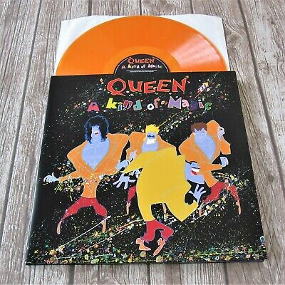 Queen A Kind of Magic ORANGE COLOURED VINYL 180 GRAM LP