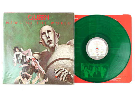 Queen News of the World GREEN COLOURED VINYL 180 GRAM LP