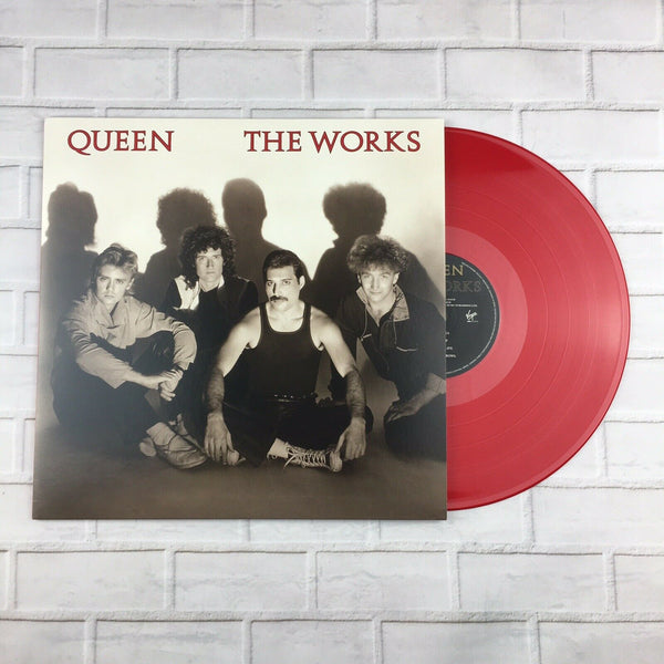 Queen The Works RED COLOURED VINYL 180 GRAM LP