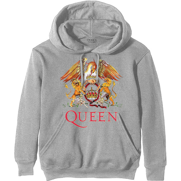 QUEEN HOODIE: CLASSIC CREST MEDIUM QUHD03MG02