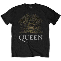 QUEEN T-SHIRT: CREST LARGE QUTS22MB03