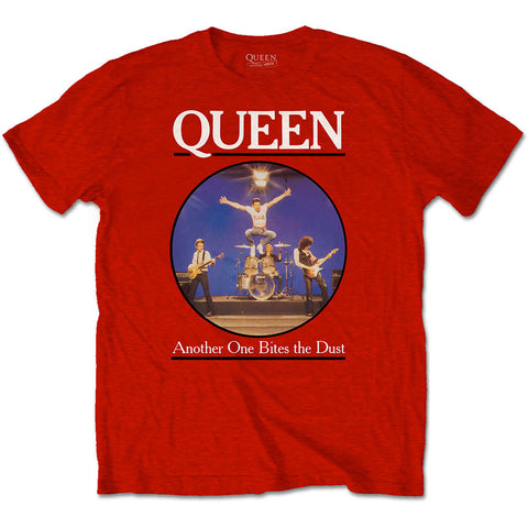 QUEEN T-SHIRT: ANOTHER ONE BITES THE DUST SMALL QUTS47MR01