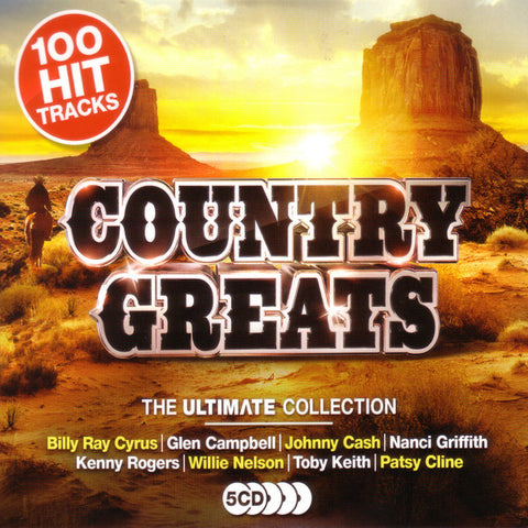 Country Greats (The Ultimate Collection) - Various - 5 x CD SET