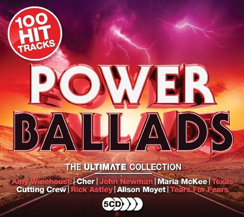 Power Ballads (The Ultimate Collection) - Various - 5 x CD SET