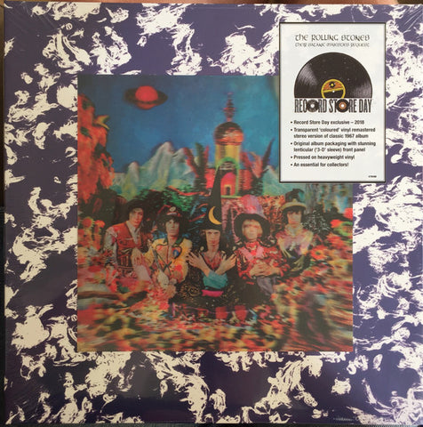 The Rolling Stones - Their Satanic Majesties Request RSD 2018 CLEAR COLOURED VINYL LP (used)