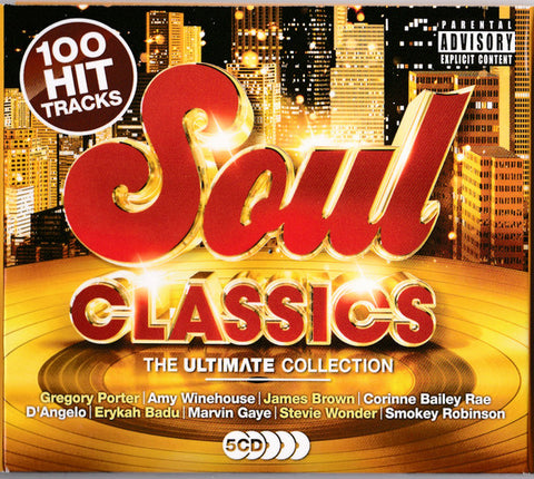 Soul Classics (The Ultimate Collection) - Various - 5 x CD SET