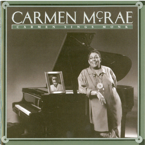 Carmen McRae – Carmen Sings Monk CD