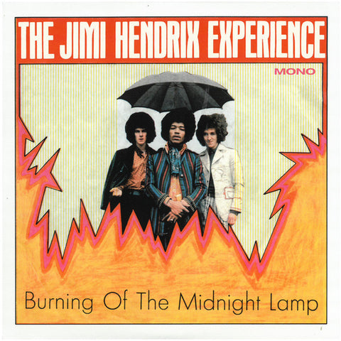 The Jimi Hendrix Experience – Burning Of The Midnight Lamp - ORANGE COLOURED VINYL 7" (used)