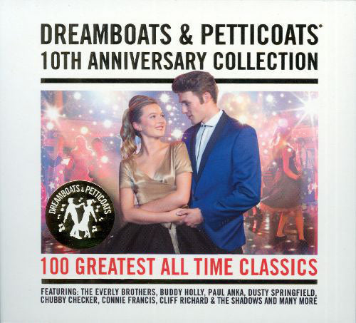 Dreamboats & Petticoats 10th Anniversary Collection 4 x CD SET (UNIVERSAL)