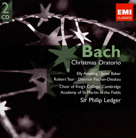 Bach – Christmas Oratorio - Sir Philip Ledger - 2 x CD SET