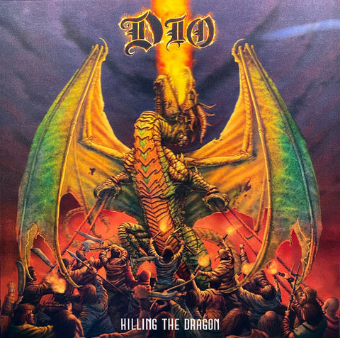 Dio - Killing The Dragon  -LENTICULAR COVER VINYL LP LIMITED EDITION (used)