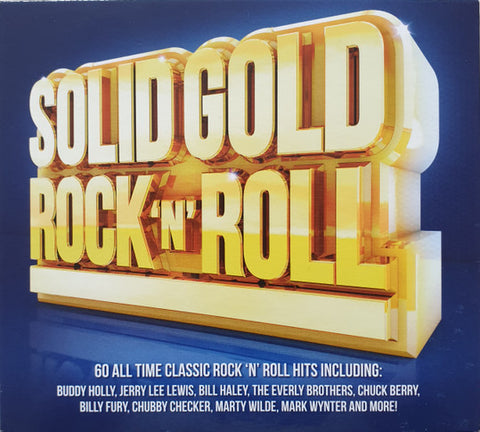 Solid Gold Rock 'n' Roll - Various - 3 x CD SET