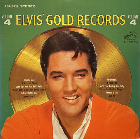 Elvis Presley – Elvis' Gold Records - Volume 4 - CARD COVER CD